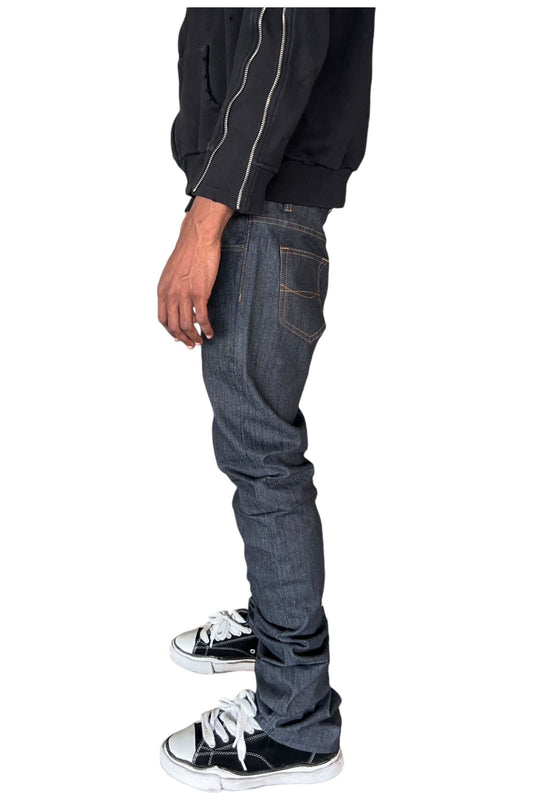 Raw Timber Stacked Flare Jean