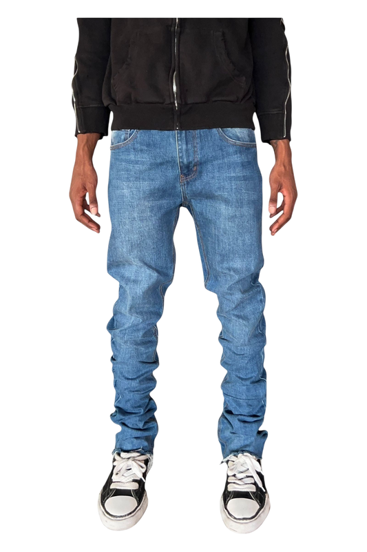 Classic Blue Stacked Denim
